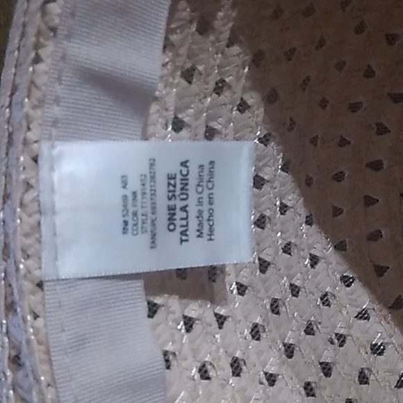 Light pink hat beachy - Picture 2 of 2